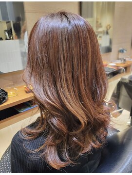 シェル 国分寺(shell) ハイライト★フォギーベージュベース★ミディアム