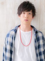 モッズヘアメン 札幌月寒店(mod's hair men)&nbsp;≪mod's men≫黒髪でキマルこなれ感！くせ毛短髪パーママッシュf