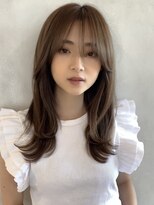 オリンテ バイ レシッド 表参道(orente by rcid)&nbsp;【orente 表参道】顔まわりレイヤー×透明感イルミナカラー