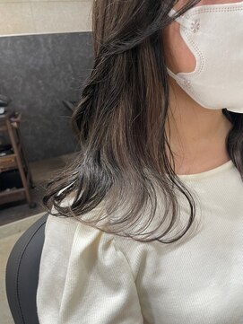 ガルフ 門前仲町(GULF) ふんわりカール/小顔ミディ[インナーカラー/学割U24/門前仲町]