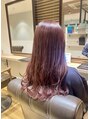 アグ ヘアー ララ 青森イオン前店(Agu hair lala)&nbsp;ピンクラベンダー          ×波ウェーブ