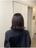 外ハネ/レイヤーカット/グレージュ