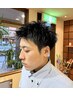 【men's】メンズカット&炭酸ヘッドスパ　￥8250→￥5500