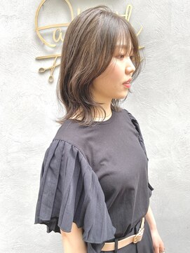 アバース(abirth) ほつれ寒色ミディ　20代30代