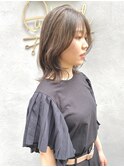 ほつれ寒色ミディ 20代30代