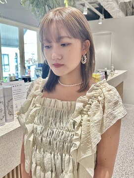 ゼストララ(ZEST Lara) ブリーチなし透明感ヌーディーベージュ【吉祥寺】misaki