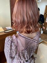 ロウバイレボ 柏(lou by revo)&nbsp;くびれミディ/イヤリングカラー/前髪イメチェンラベンダーカラー