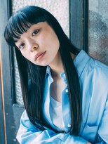 ロッソ ヘアアンドスパ 北千住店(Rosso Hair&SPA) ストレートワイドバング[北千住]