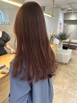 ローレン(LOREN) グレージュカラーミルクティーカラーインナーカラーダブルカラー