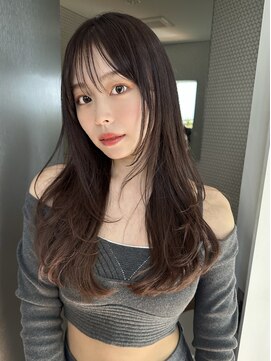 サイン 渋谷(SIGN) レイヤーカットイヤリングカラーインナーカラーケアブリーチ