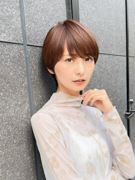 ハルキミナト ジャパン トウキョウ(HARUKI MINATO japan TOKYO) 20代30代40代50代/丸みショート/クビレ/前髪あり/表参道