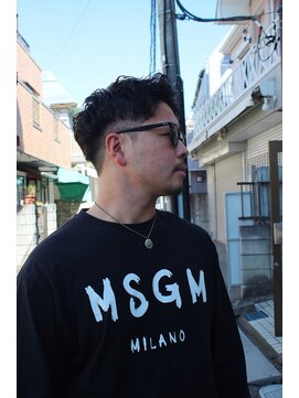 スウェル 船橋店(Swell) ウルフ/アッシュブラック/カルマパーマ/ベリーショート/船橋