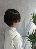 伸ばしショートヘア