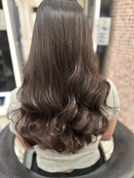 アピッシュ ギンザ(apish ginza) 韓国ヘア/韓国風パーマ/コテ巻き風パーマ/伸ばしかけ