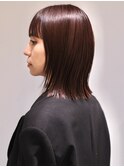 【シンプル】にこだわるボルドルビーカラーとレイヤーボブ