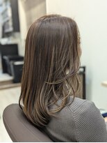 アオカマクラ(a-o Kamakura)&nbsp;ハイライト×ベージュ×ローレイヤー