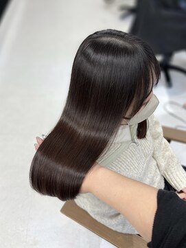 ハピネス 梅田茶屋町店(HAPPINESS) 韓国くびれロング レイヤーオルチャン小顔前髪 艶髪 髪質改善