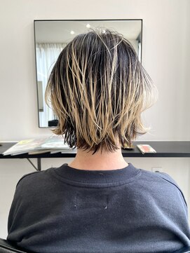 パープル(PURPLE) ハイライトカラー/ブリーチ/ハイトーン