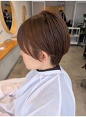 ショートヘア／丸みショート／大人のショートヘア