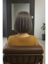 ティック バイ エルパライソ(tic. by Elparaiso) 白髪ぼかし×大人ハイライトボブ
