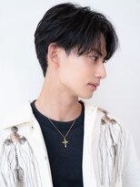 ハバナ 新宿(HAVANA)&nbsp;無造作ヘア/黒髪/ソフトツーブロック/センターパート