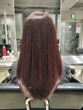 銀座ラボ 千葉店(LA BO) 髪質改善カラー　モーブピンク