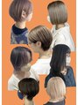 ドール(Doll)&nbsp;レイヤーカット、ショートカットなどデザインカット大得意です！