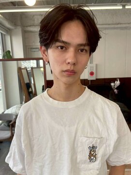 ポーチバイハニー オモテサンドウ(PORCH by HONEY omotesando) コンマバング/サーフフェザー/ニュアンスサーフ/フェザーパーマ3