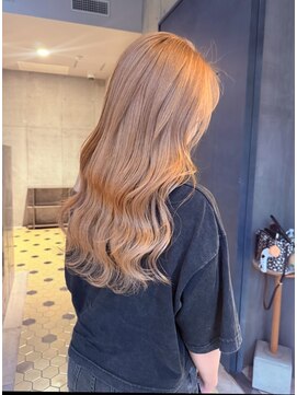 ヲタク(wotaku.) ミルクティーベージュくすみベージュ透明感カラーダブルカラー