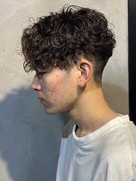 ニアウ 高崎店(Niau) シャドウパーマメンズパーマメンズマッシュ韓国群馬高崎パーマ