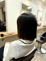 ファム 札幌大通(fam)&nbsp;秋の大人美人◎メテオストレートボブ×小顔効果