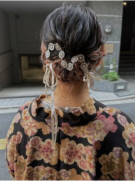 リムネ 四谷店(RIMUNE) アップヘア／ニュアンス／ヘアセット