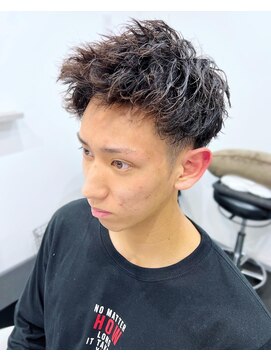 ベリーショートパーマ