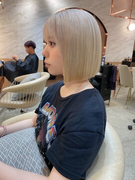 ロンド エスポワール 錦糸町(Lond espoir) ブリーチなし/髪質改善/大人ガーリー/ダークアッシュ/ボブ