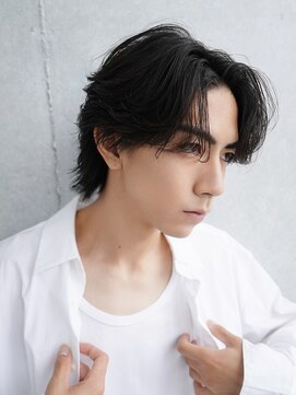 レタッチ バイ フィフス 銀座(RETOUCH by fifth) 銀座フェザーパーマツイストスパイラルパーマセンターパート眉毛