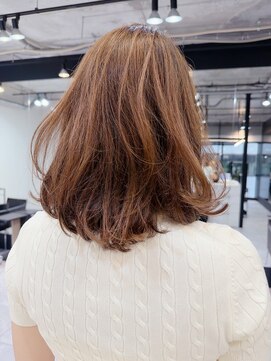 ファンナギンザ(FaNNa ginza) 小顔ミディアム/くびれボブ/レイヤーミディアム/髪質改善