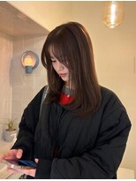 ニール 名古屋 伏見 丸の内(NEELU) 【NEELU_mana】こっくりブラウンカラー