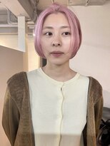 ソイ 下北沢(soi)&nbsp;pale pink bob _ミニボブ_ピンクカラー