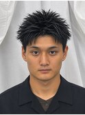 メンズスパイキーショート