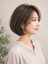 カノエ(canoe)&nbsp;ショートカット/髪質改善縮毛矯正/髪質改善/韓国風/韓国ヘア