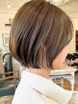 ヨリ ルトロワ 札幌大通(yori Le_trois) 前髪イメチェンピンクベージュクールショートレイヤーカット