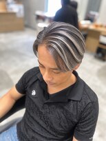 アヴァンス 京橋店(AVANCE)&nbsp;大人カッコよくきまる白髪ぼかしバレイヤージュ