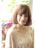 【ohana/表参道】透明感スウィートヌーディボブ