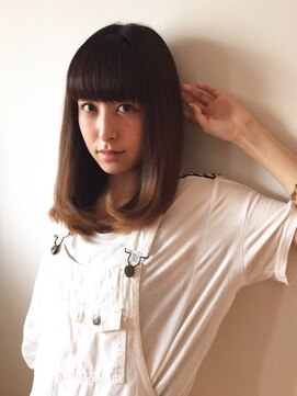 アイルビーヘア(I'll b hair) 【下北沢＊I'll b hair＊】ストレートグラデーションカラー