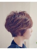 ゆるふわショートボブ
