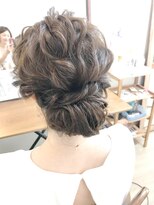 ロカット サロン(Roquat Salon)&nbsp;ゆるふわなみなみアレンジ【ヘアセット　立川/立川南/卒業式袴】