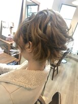 ロカット サロン(Roquat Salon)&nbsp;ボブアレンジアップ風ヘアセット【ヘアメイク　立川/立川南/袴】