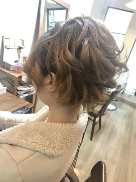 ロカット サロン(Roquat Salon) ボブアレンジアップ風ヘアセット【ヘアメイク　立川/立川南/袴】