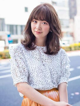 アフロート ディル(AFLOAT D'L) 《AFLOATディル 井上紗矢香》ゆるふわカールミディアムスタイル