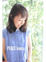 ピース(PEACE) ナチュラルウエーブセミデイ